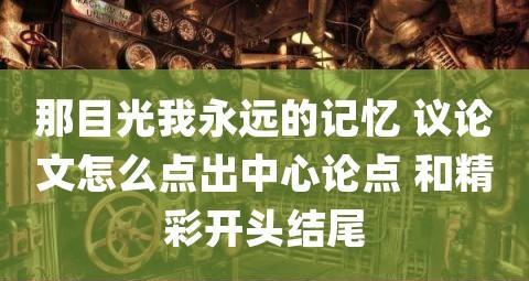 那目光（一位走在路上的陌生人）
